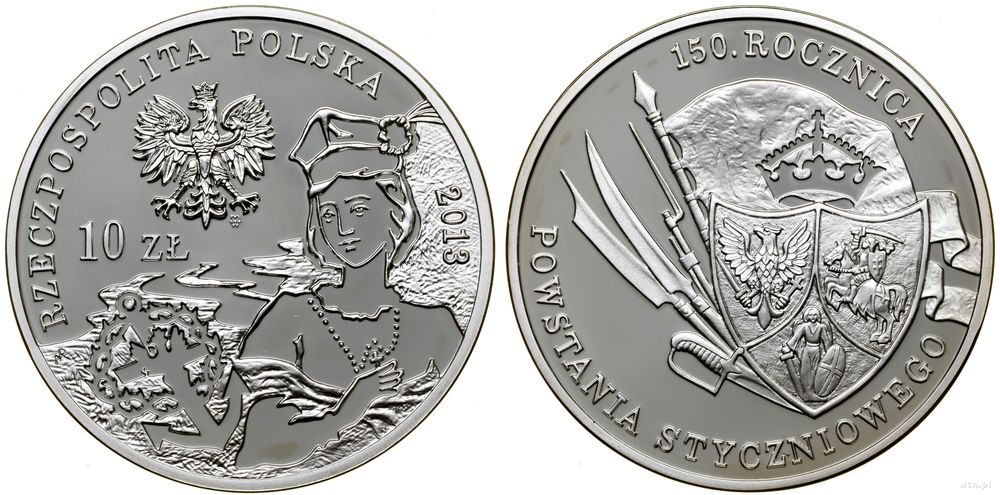 Polska, 10 złotych, 2013
