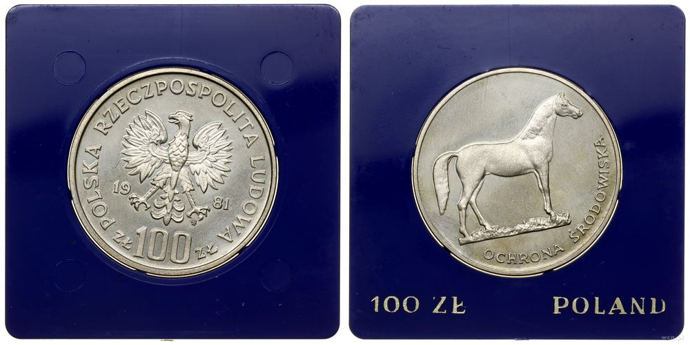 Polska, 100 złotych, 1981