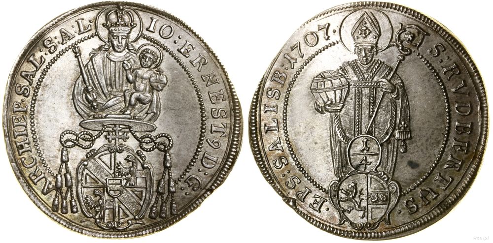 Austria, 1/4 talara, 1707