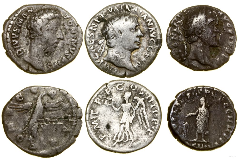 Cesarstwo Rzymskie, zestaw 3 x denar