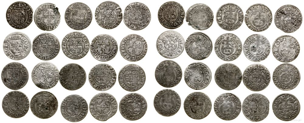 Polska, zestaw 20 x półtorak