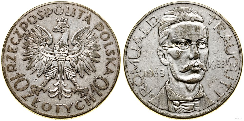 Polska, 10 złotych, 1933