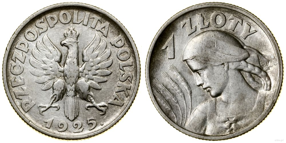 Polska, 1 złoty, 1925