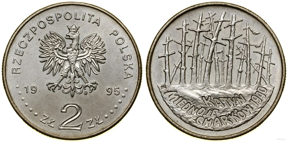 Polska, 2 złote, 1995