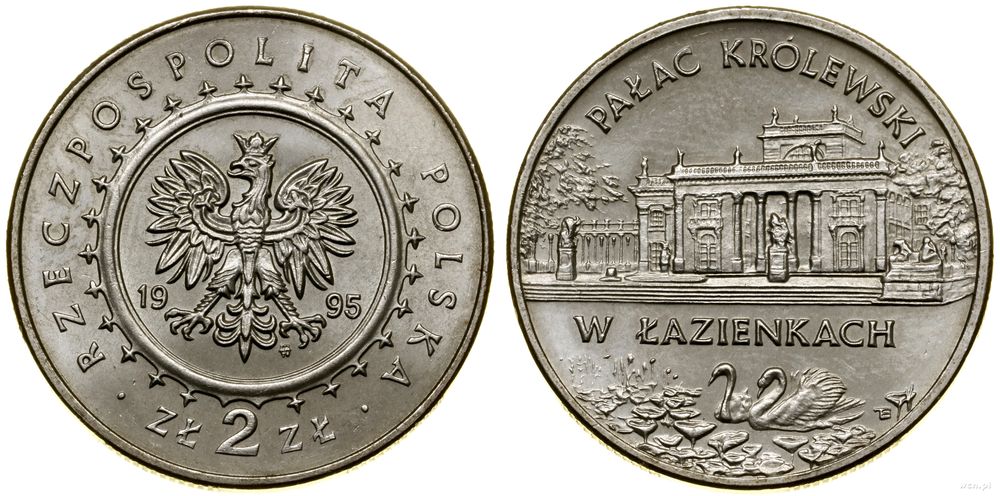 Polska, 2 złote, 1995