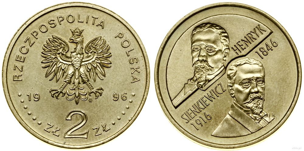 Polska, 2 złote, 1996