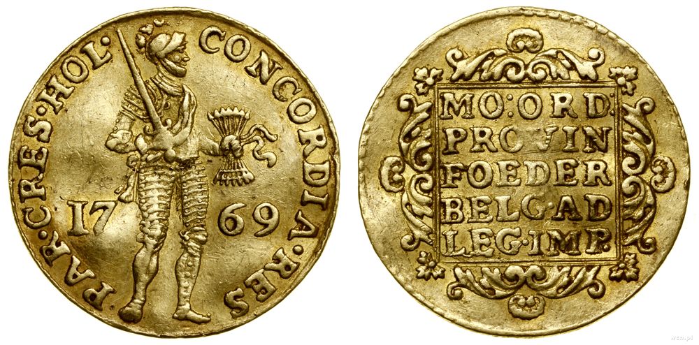 Niderlandy, dukat, 1769