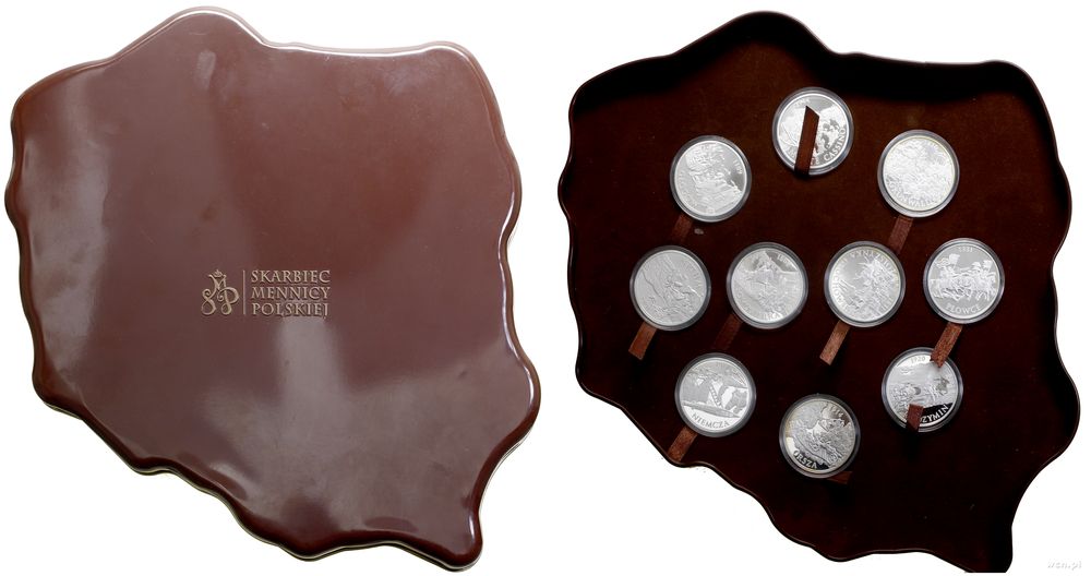 Polska, zestaw medali z serii Wielkie Bitwy Polaków