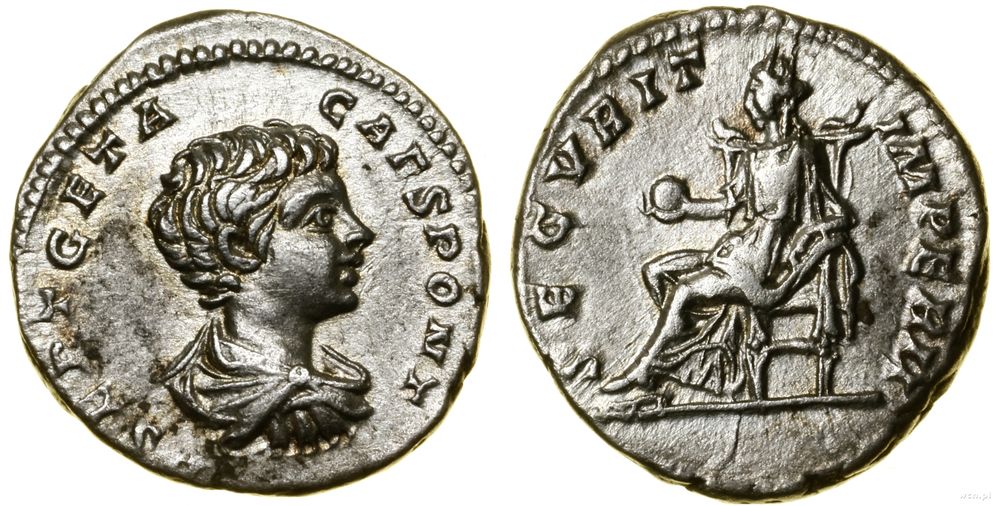 Cesarstwo Rzymskie, denar, (200–202)