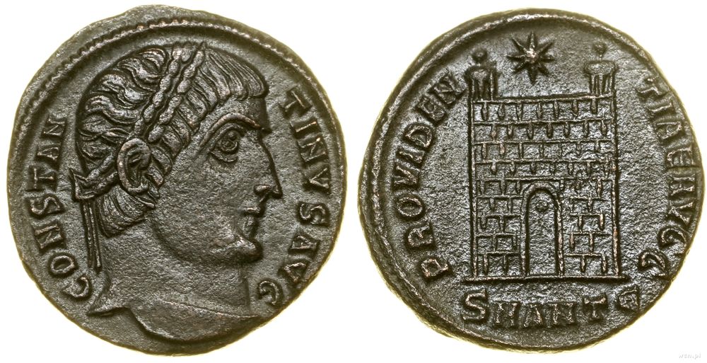 Cesarstwo Rzymskie, follis, (325–326)
