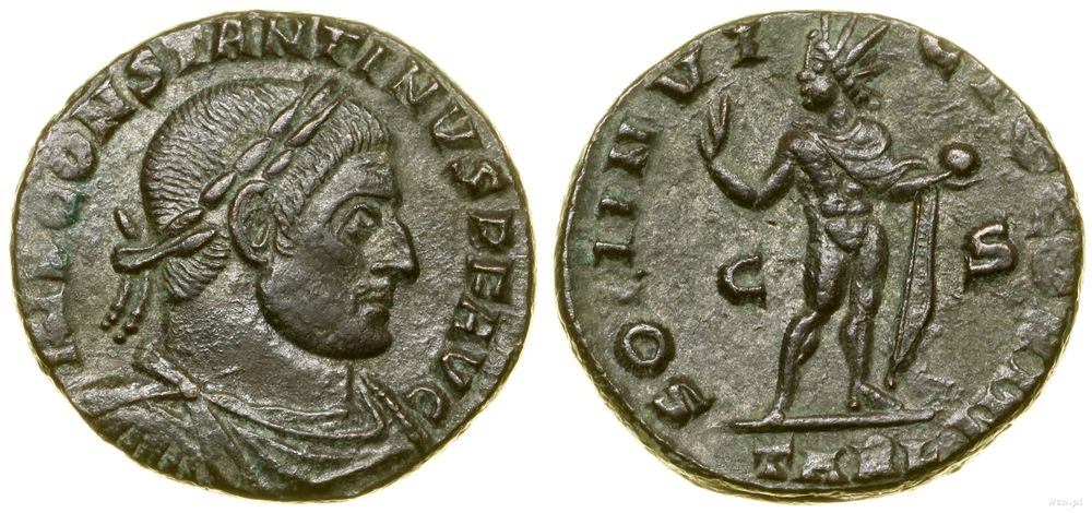 Cesarstwo Rzymskie, follis, (316–317)