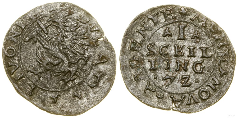 Inflanty, szeląg, 1572