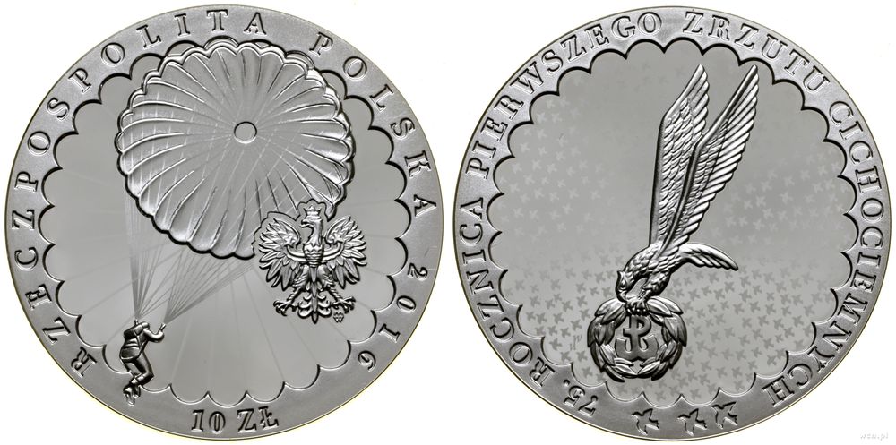 Polska, 10 złotych, 2016