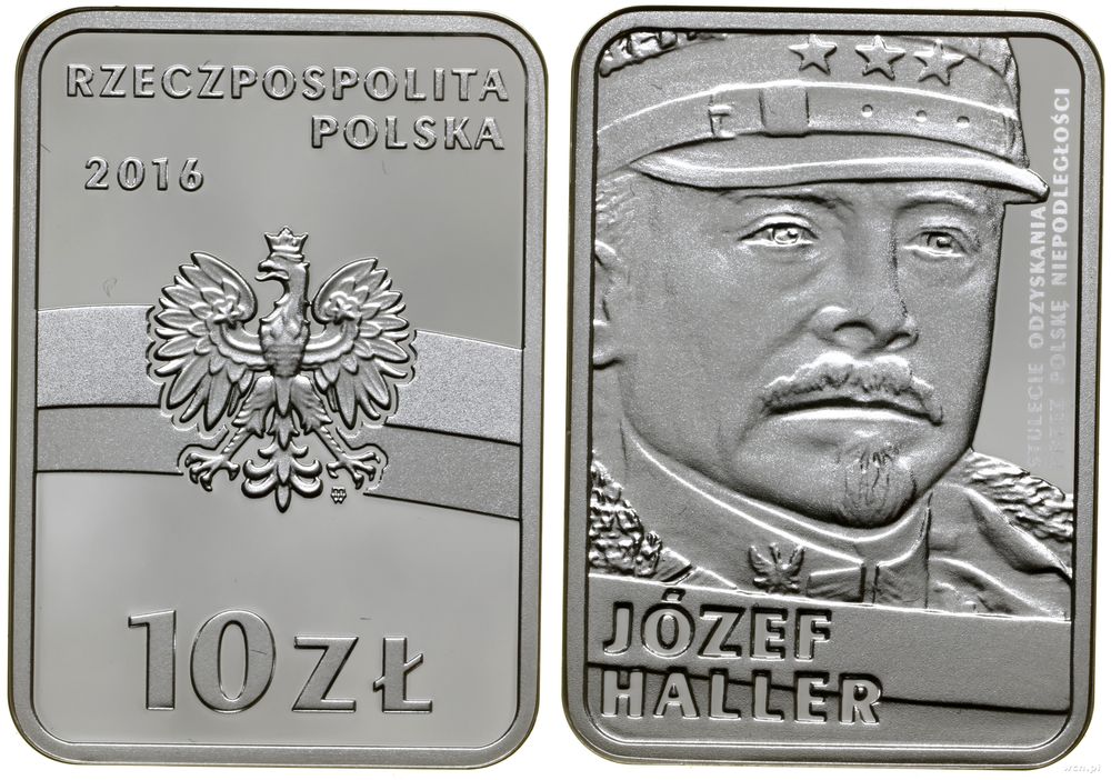 Polska, 10 złotych, 2016