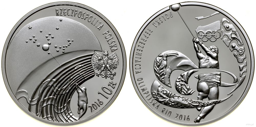 Polska, 10 złotych, 2016