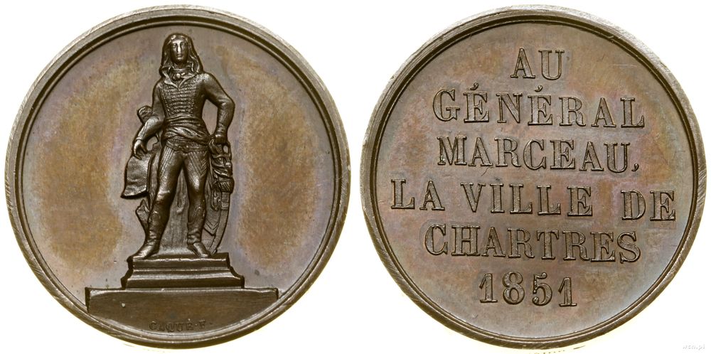 Francja, medal pamiątkowy, 1851