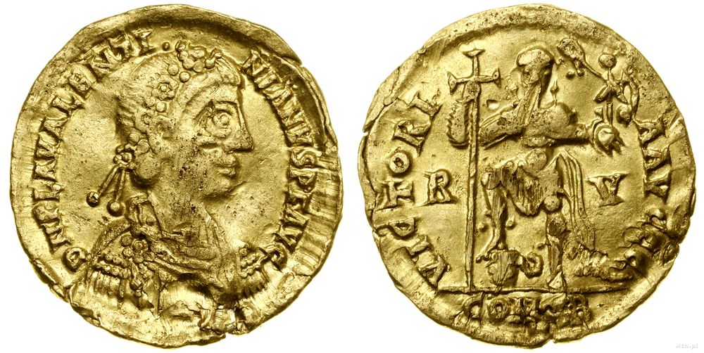 Cesarstwo Rzymskie, solidus, (428–430)