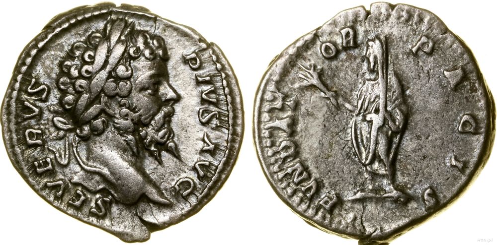 Cesarstwo Rzymskie, denar, (202–210)