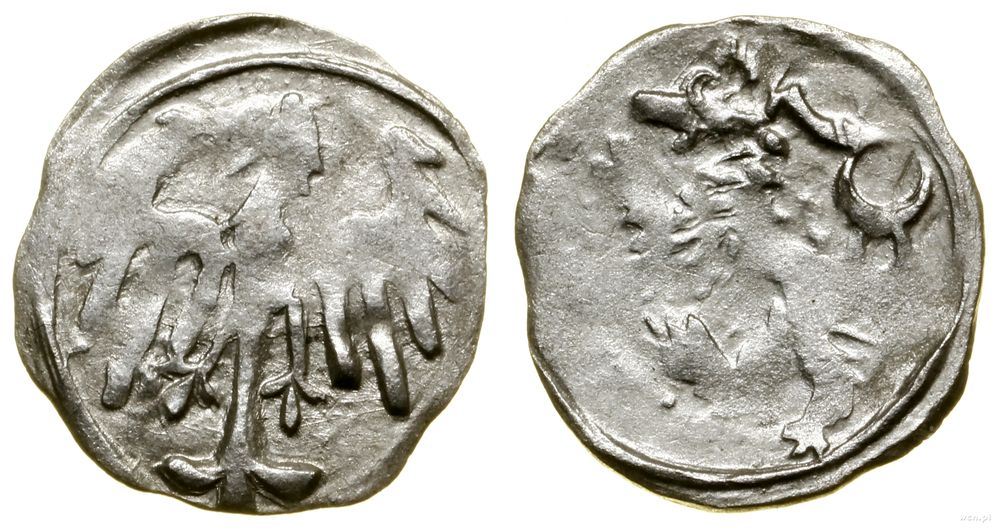 Śląsk, halerz na stopę wrocławską, (1457–1465)