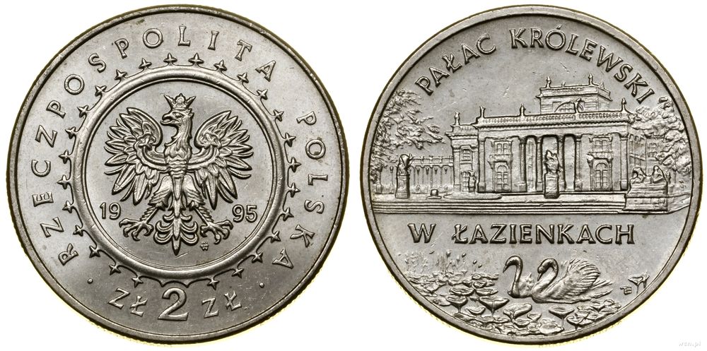 Polska, 2 złote, 1995