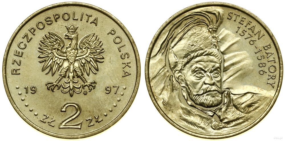 Polska, 2 złote, 1997