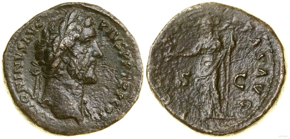 Cesarstwo Rzymskie, sesterc, (147)
