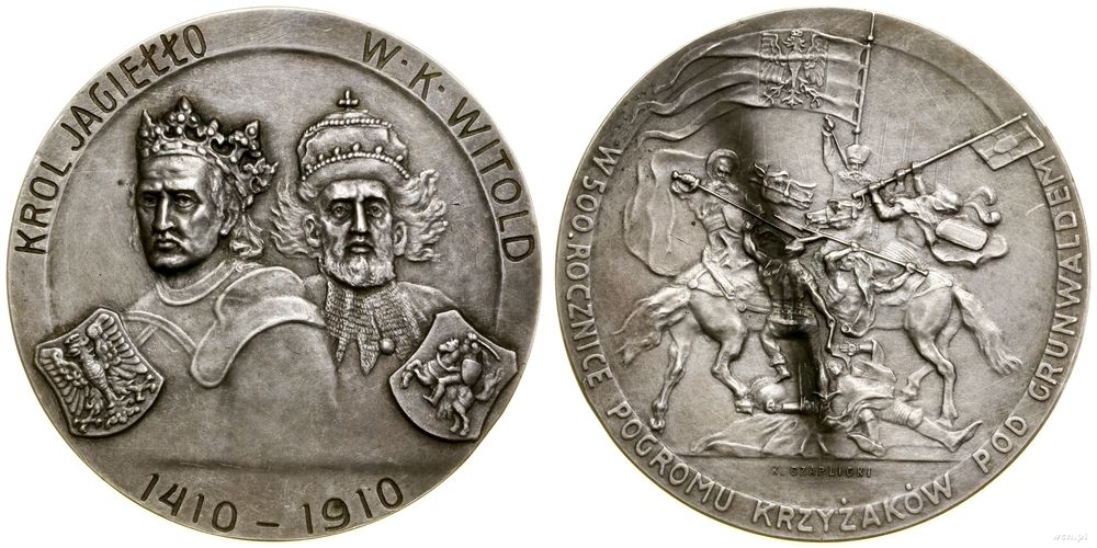 Polska, 500. rocznica bitwy pod Grunwaldem, 1910