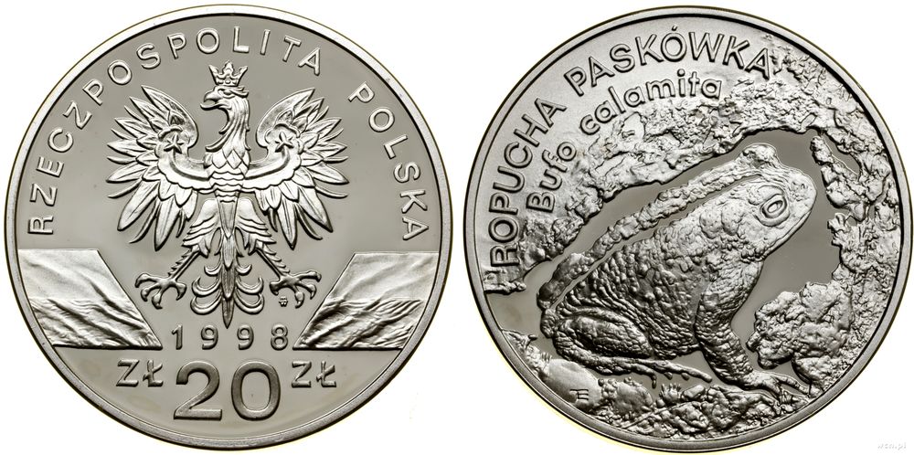 Polska, 20 złotych, 1998