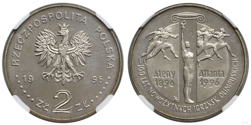 Polska, 2 złote, 1995