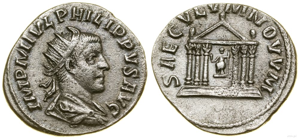 Cesarstwo Rzymskie, antoninian, (248)