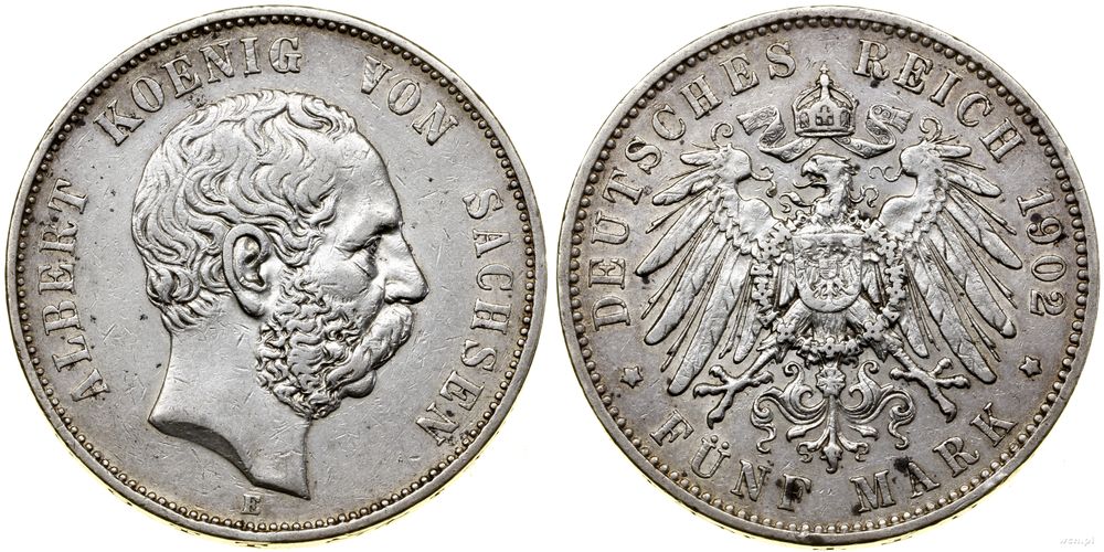 Niemcy, 5 marek, 1902 E