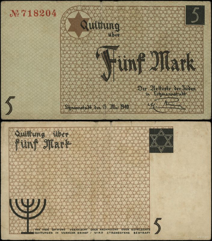 Polska, 5 marek, 15.05.1940