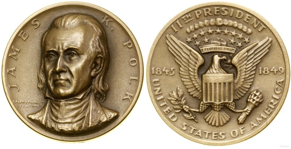 Stany Zjednoczone Ameryki (USA), Prezydenci Stanów Zjednoczonych – James Knox Polk, 1967