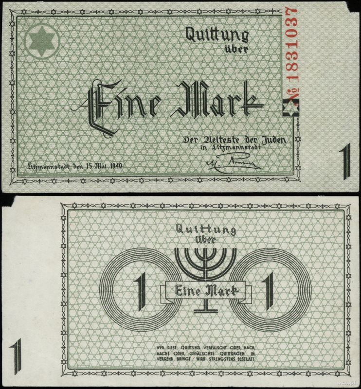 Polska, 1 marka, 15.05.1940