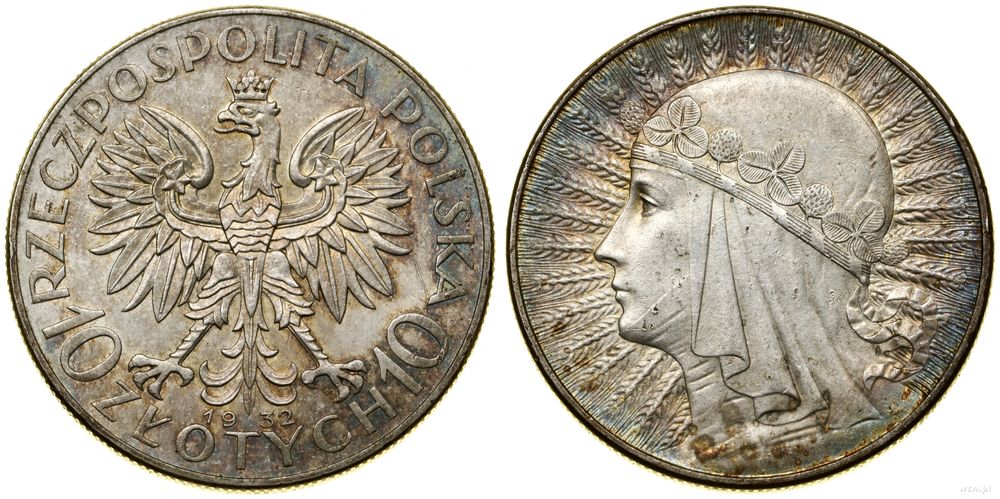 Polska, 10 złotych, 1932