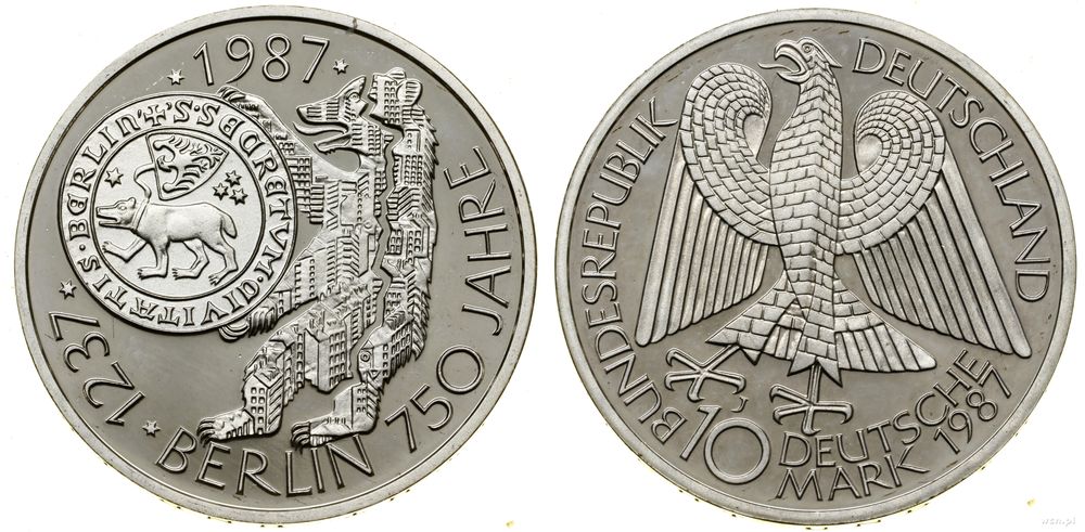Niemcy, 10 marek, 1987 J