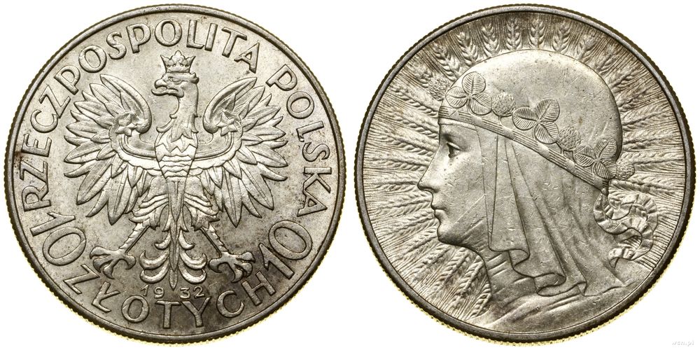 Polska, 10 złotych, 1932