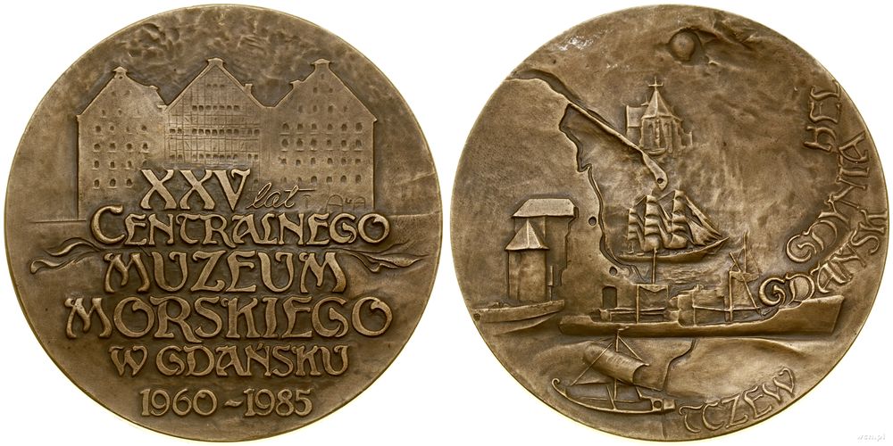 Polska, 25 lat Centralnego Muzeum Morskiego w Gdańsku, 1985