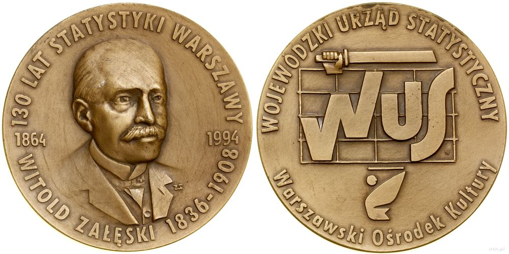 Polska, 130 lat statystyki Warszawy, 1994