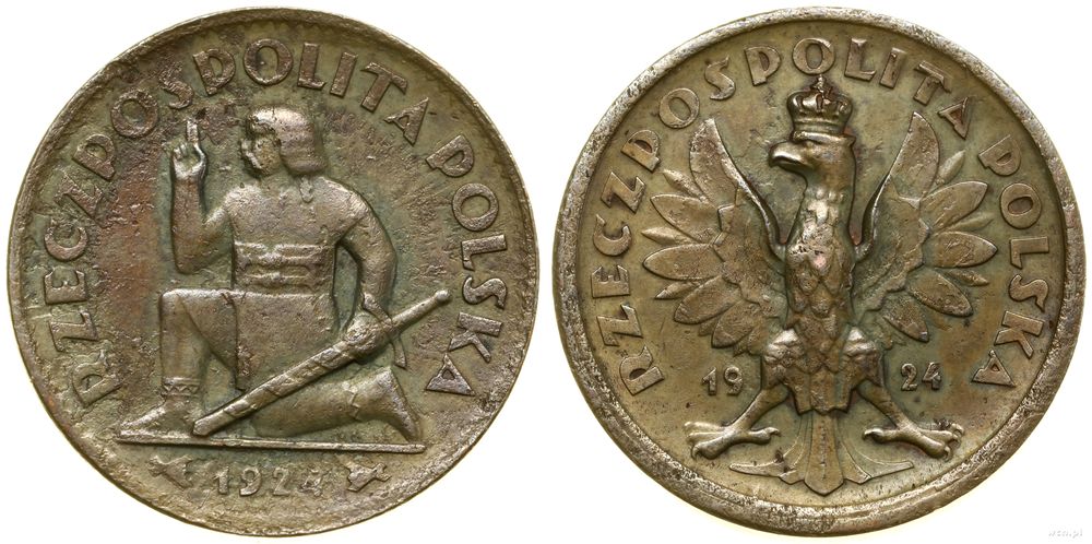 Polska, 50 złotych (bez nominału), 1924