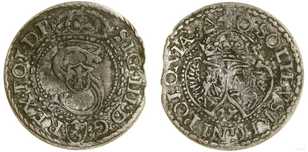 Polska, szeląg, 1592