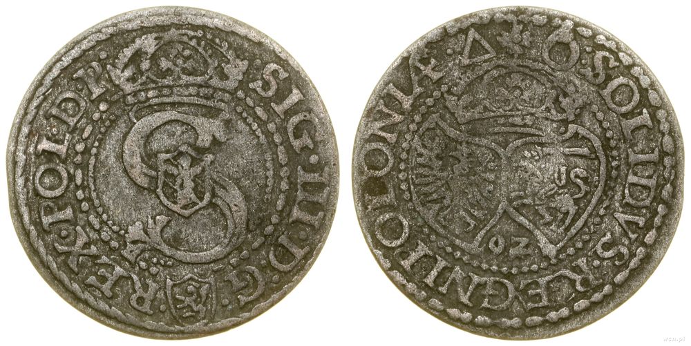 Polska, szeląg, 1592
