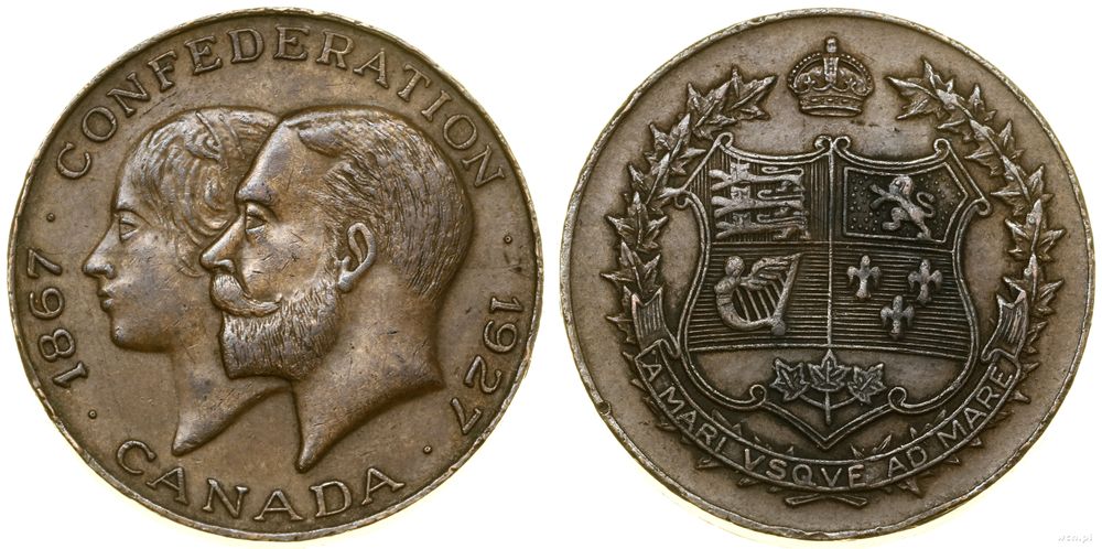 Kanada, medal okolicznościowy, 1927