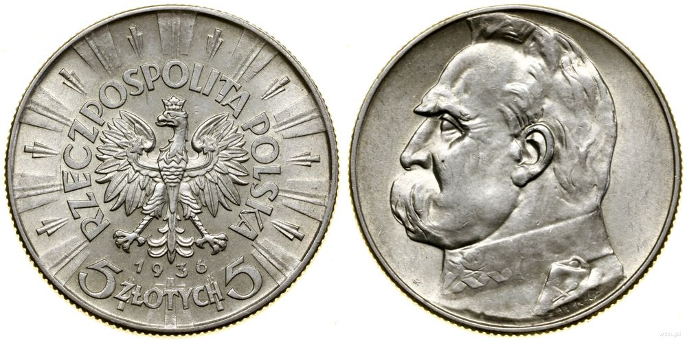 Polska, 5 złotych, 1936