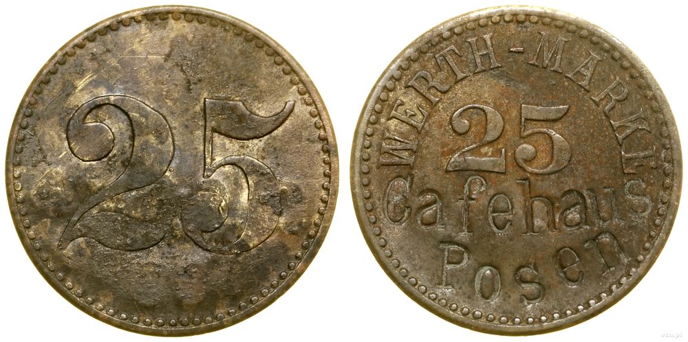 Polska, 25 (fenigów)