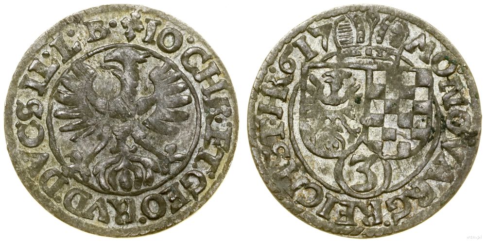 Śląsk, 3 krajcary, 1617