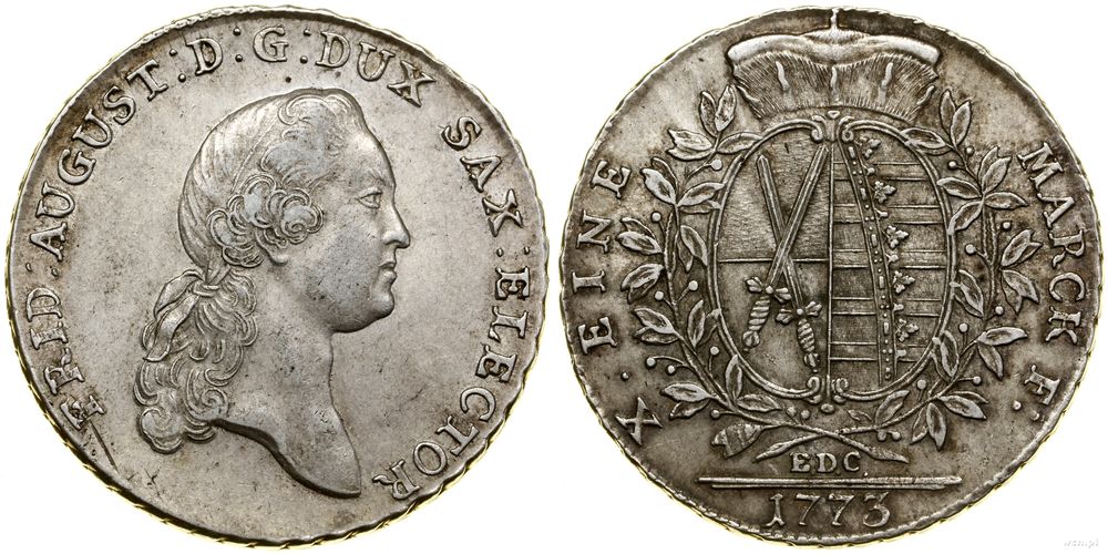 Niemcy, talar, 1773 EDC