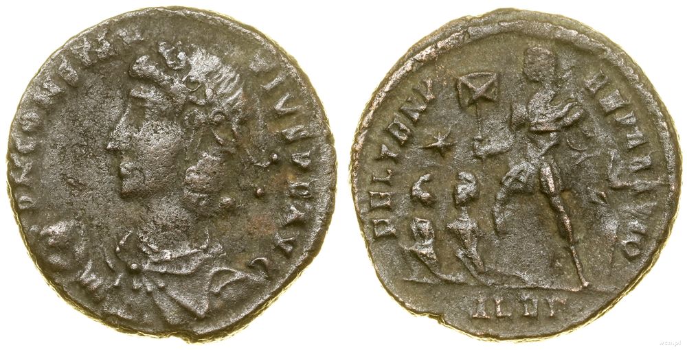 Cesarstwo Rzymskie, follis, (348–350)