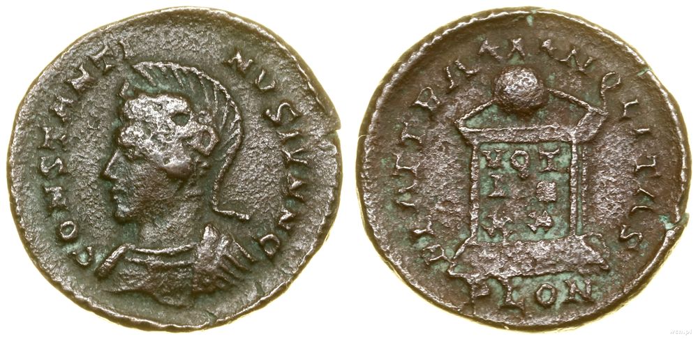 Cesarstwo Rzymskie, follis, (323–324)