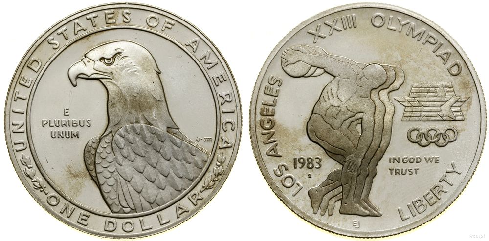 Stany Zjednoczone Ameryki (USA), 1 dolar, 1983 S